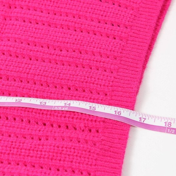 Boohoo by Nasty Gal Knitted Mini Skirt - Size Large - Hot Pink - NWT - Picture 8 of 8
